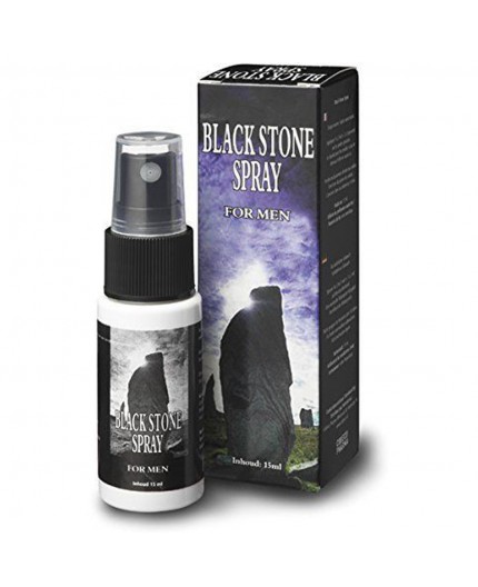 Sexy Shop Online I Trasgressivi - Ritardante & Desensibilizzante - Spray Ritardante Black Stone For Men - Cobeco Pharma
