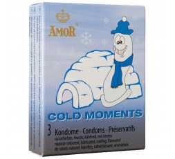 Sexy Shop Online I Trasgressivi - Profilattici - Effetto Freddo Aromatizzati Cold Moments - Amor