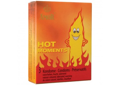 Profilattici - Effetto Caldo Hot Moments - Amor Profilattici - Effetto Caldo Hot Moments - Amor