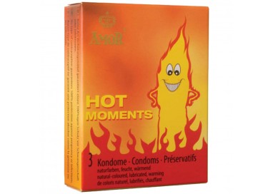 Profilattici - Effetto Caldo Hot Moments - Amor