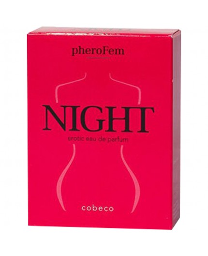 Sexy Shop Online I Trasgressivi - Profumo Afrodisiaco - Night Pherofem Attrazione Uomo - Cobeco Sexy Shop Online I Trasgressivi - Profumo Afrodisiaco - Night Pherofem Attrazione Uomo - Cobeco
