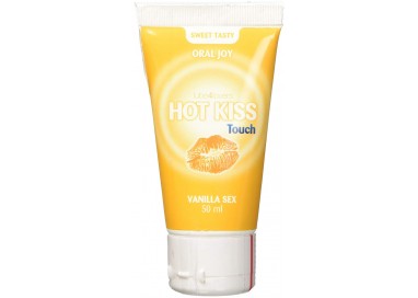 Lubrificante Aromatizzato - Hot Kiss Touch Vanilla Sex Sweet Tasty Oral Joy - Lube4lovers