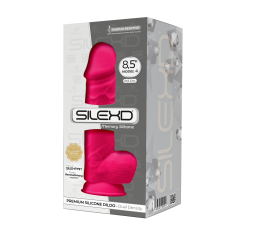 Sexy Shop Online I Trasgressivi Fallo Realistico Dildo - Premium Silicone Dildo Pink Mod.4 8,5'' - Silexd