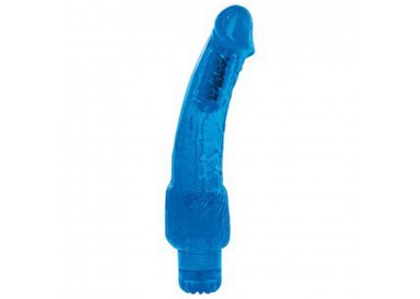 Vibratore Jelly - Jammy Jelly Puzzling Glitter Blu - Toyz4Lovers