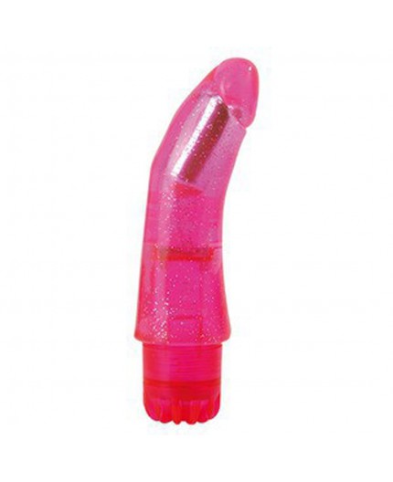 Sexy Shop Online I Trasgressivi - Vibratore Jelly - Jammy Jelly Trendy Glitter Rosa - Toyz4Lovers