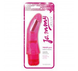 Sexy Shop Online I Trasgressivi - Vibratore Jelly - Jammy Jelly Trendy Glitter Rosa - Toyz4Lovers