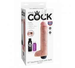 Sexy Shop Online I Trasgressivi - Fallo Realistico Dildo - King Cock 9 Squirting Con Testicoli - Pipedream