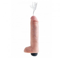 Sexy Shop Online I Trasgressivi - Fallo Realistico Dildo - King Cock 9 Squirting Con Testicoli - Pipedream