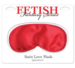 Sexy Shop Online I Trasgressivi - Maschera BDSM - Satin Mask Stain Red Love Fetish - Pipedream