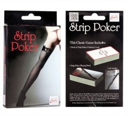 Sexy Shop Online I Trasgressivi - Gadget Addio Nubilato - Carte da Gioco Strip Poker - California Exotic Novelties