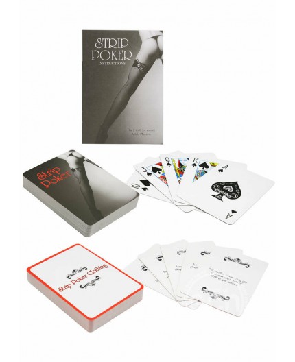 Sexy Shop Online I Trasgressivi - Gadget Addio Nubilato - Carte da Gioco Strip Poker - California Exotic Novelties