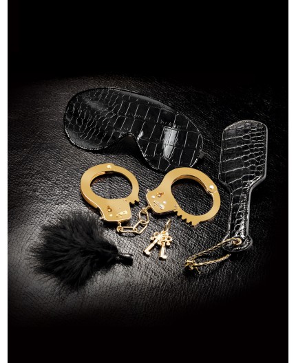 Sexy Shop Online I Trasgressivi - Kit BDSM - Kit Fantasy Nero e Oro - Pipedream