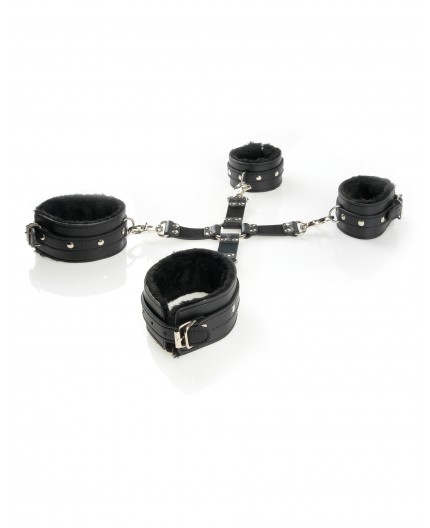 Sexy Shop Online I Trasgressivi - Costrittivo - Limited Edition Cumfy Hogtie Black - Pipedream