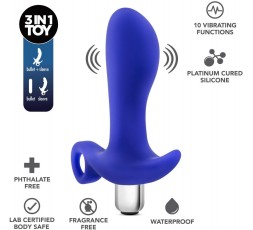 Sexy Shop Online I Trasgressivi - Stimolatore Prostatico Vibrante - Performance Prostimulator 02 Indigo - Blush Novelties