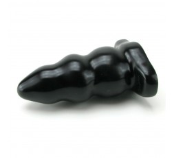 Sexy Shop Online I Trasgressivi - Plug Anale Classico - Butt Plug Triple Ripple Large Nero - Doc Johnson