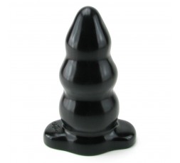Sexy Shop Online I Trasgressivi - Plug Anale Classico - Butt Plug Triple Ripple Large Nero - Doc Johnson