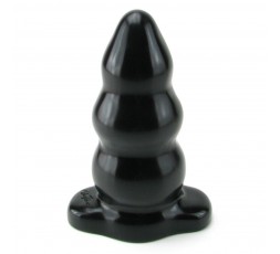 Sexy Shop Online I Trasgressivi - Plug Anale Classico - Butt Plug Triple Ripple Large Nero - Doc Johnson