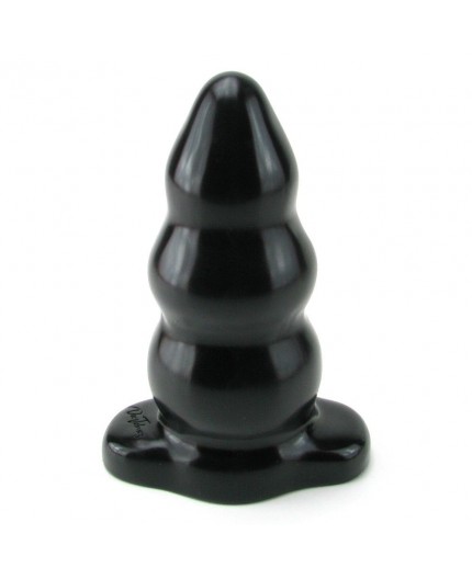 Sexy Shop Online I Trasgressivi - Plug Anale Classico - Butt Plug Triple Ripple Large Nero - Doc Johnson