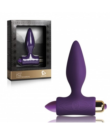 Sexy Shop Online I Trasgressivi - Plug Anale Vibrante - Petite Sensations Plug Purple - Rocks Off Sexy Shop Online I Trasgressivi - Plug Anale Vibrante - Petite Sensations Plug Purple - Rocks Off