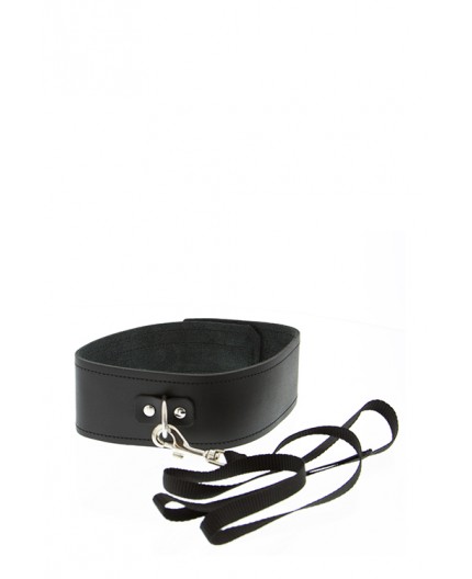 Sexy Shop Online I Trasgressivi - Costrittivo - Collare Con Guinzaglio Nero - Guilty Pleasure