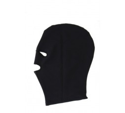 Sexy Shop Online I Trasgressivi - Maschera BDSM - Maschera Nera Elasticizzata Con Triplice Apertura - Guilty Pleasure