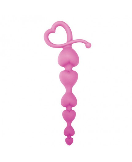 sexy shop online i trasgressivi Catena Anale - Hearty Anal Wand Silicone Pink - Toyz4Lovers