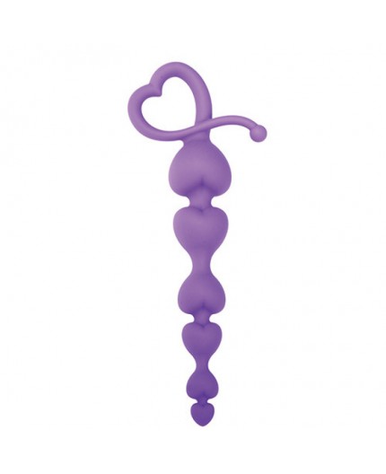 sexy shop online i trasgressivi Catena Anale - Hearty Anal Wand Silicone Purple - Toyz4Lovers