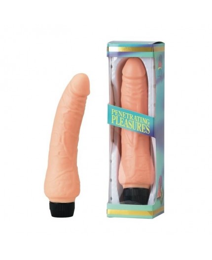 Sexy Shop Online I Trasgressivi - Fallo Realistico Dildo Vibrante - Vinyl Vibrator No.2 P Shape Flesh – Seven Creations