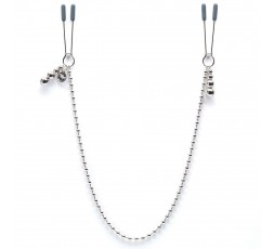 Sexy Shop Online I Trasgressivi - Pesi e Pinze BDSM - At My Mercy Chained Nipple Clamps - Fifty Shades Of Grey