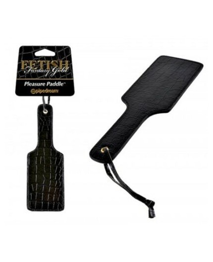 Sexy Shop Online I Trasgressivi - Fruste e Paddle - FF Gold Pleasure Paddle Black - Pipedream