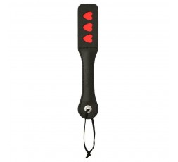 Sexy Shop Online I Trasgressivi - Fruste e Paddle - Leather Impression Paddle Hearts - Sportseets Keeping Couples Connected