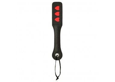 Fruste e Paddle - Leather Impression Paddle Hearts - Sportseets Keeping Couples Connected
