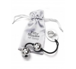 Sexy Shop Online I Trasgressivi - Palline Vaginali - Silver Pleasure Balls - Fifty Shades Of Grey