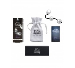 Sexy Shop Online I Trasgressivi - Palline Vaginali - Silver Pleasure Balls - Fifty Shades Of Grey