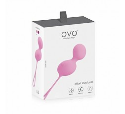 Sexy Shop Online I Trasgressivi - Palline Vaginali - L3 Love Ball Rosa - Ovo