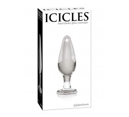 Sexy Shop Online I Trasgressivi - Plug Anale In Vetro - Icicles N.26 Massager Transparent - Pipedream