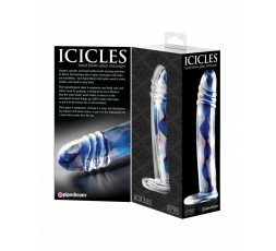 Sexy Shop Online I Trasgressivi - Fallo Realistico Dildo In Vetro - Icicles N.9 Hand Blown Glass Massager - Pipedream