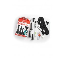 Sexy Shop Online I Trasgressivi - Kit e Set - StrapOn Vac U Lock Silicone Pegging Set Black - Doc Johnson