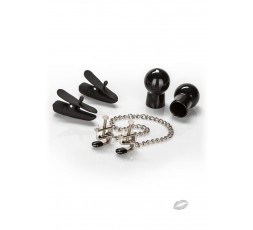 Sexy Shop Online I Trasgressivi - Kit e Set Vibrante - His Nipple Kit Black - California Exotic Novelties