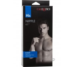 Sexy Shop Online I Trasgressivi - Kit e Set Vibrante - His Nipple Kit Black - California Exotic Novelties