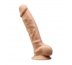 Sexy Shop Online I Trasgressivi - Fallo Realistico Dildo - Premium Silicone Dildo Flesh 1 9'' - Silexd