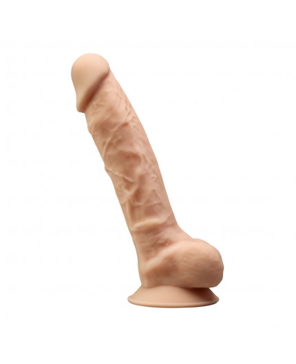 Sexy Shop Online I Trasgressivi - Fallo Realistico Dildo - Premium Silicone Dildo Flesh 1 9'' - Silexd