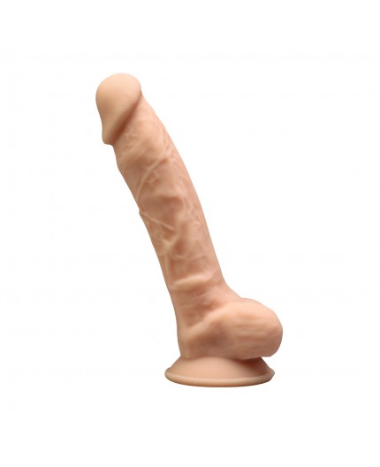 Sexy Shop Online I Trasgressivi - Fallo Realistico Dildo - Premium Silicone Dildo Flesh 1 7'' - Silexd