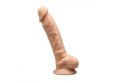 Fallo Realistico Dildo - Premium Silicone Dildo Flesh 1 7'' - Silexd