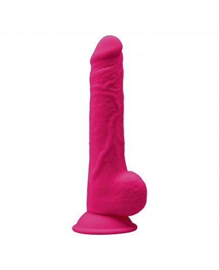 Sexy Shop Online I Trasgressivi - Fallo Realistico Dildo - Premium 3 Silicone Dildo Pink 9.5'' - Silexd