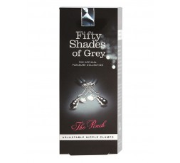 Sexy Shop Online I Trasgressivi - Pesi e Pinze BDSM - The Pinch FSoG Adjustable Nipple Clamps - Fifty Shades Of Grey