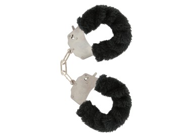 Costrittivo - Furry Fun Cuffs Black - Toy Joy