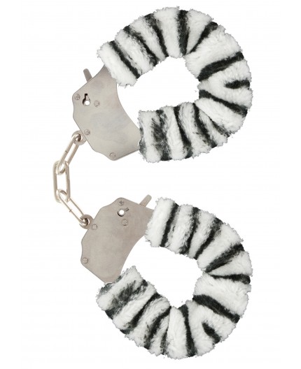 Sexy Shop Online I Trasgressivi - Costrittivo - Furry Fun Cuffs Zebra - Toy Joy