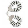 Sexy Shop Online I Trasgressivi - Costrittivo - Furry Fun Cuffs Zebra - Toy Joy