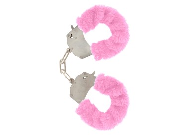 Costrittivo - Furry Fun Cuffs Pink - Toy Joy